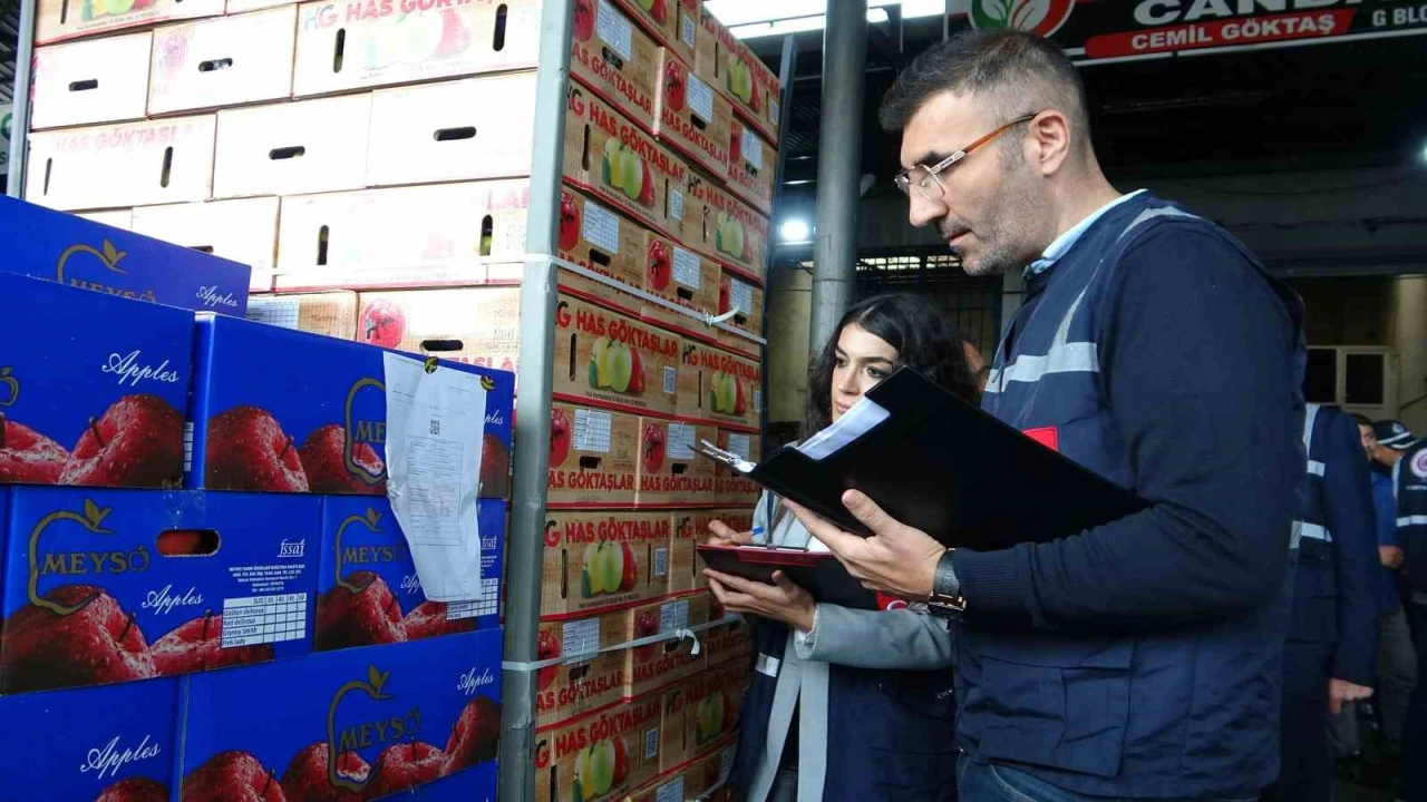 Mersinde fahiş fiyata karşı hal denetimleri sürüyor