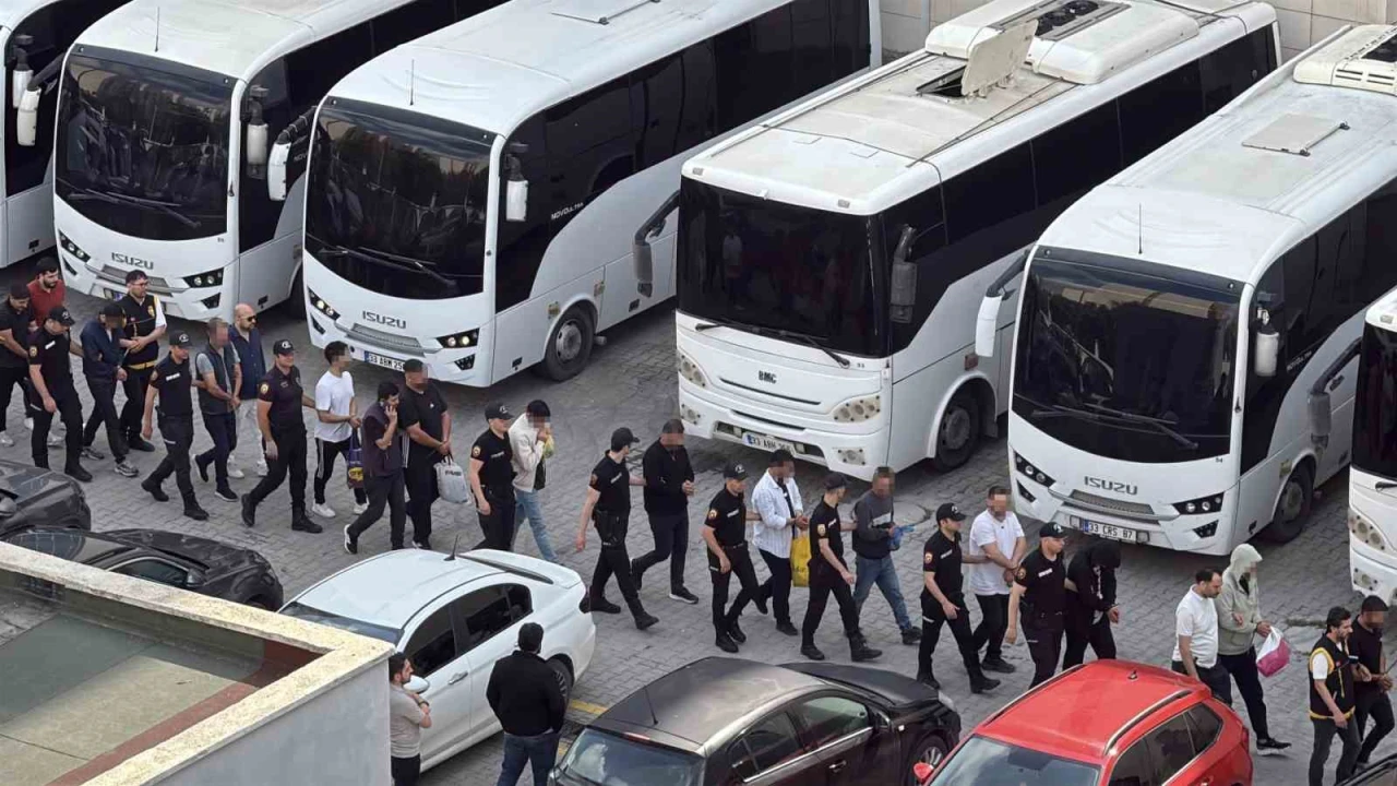 Mersindeki yasa dışı bahis operasyonunda 66 tutuklama