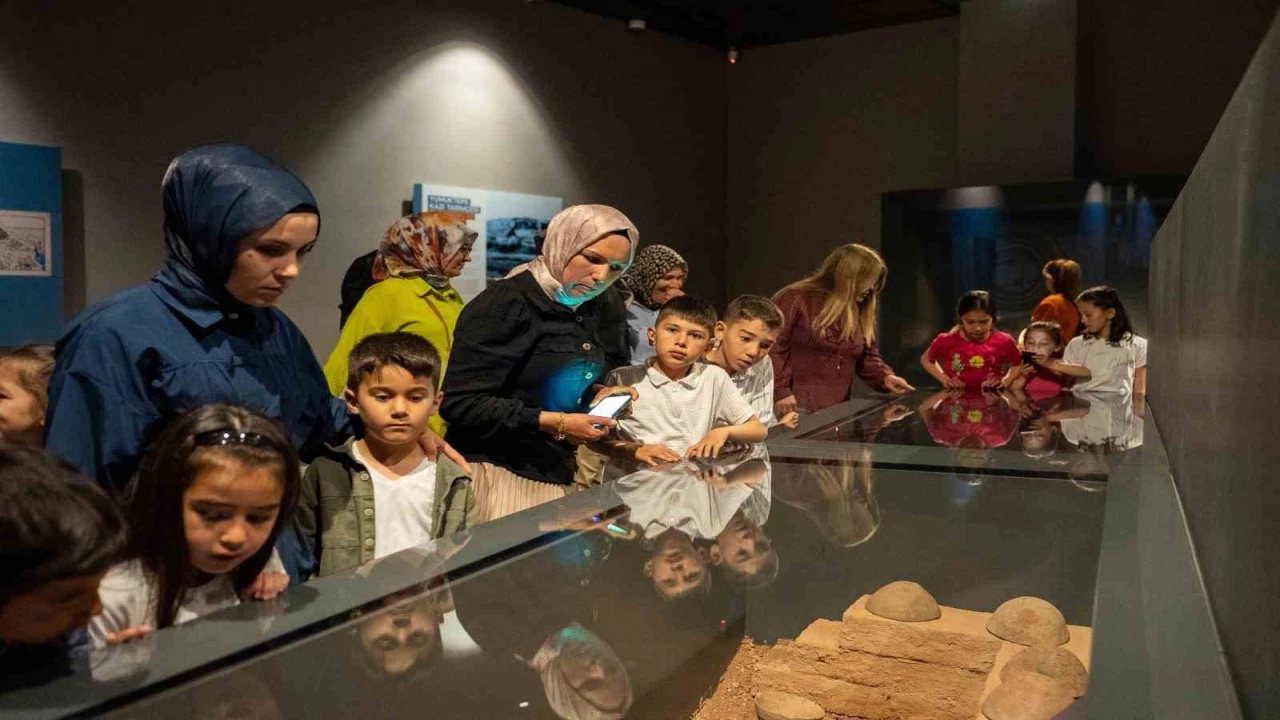 Mezitlide anne çocuk etkinliği yüzleri güldürdü