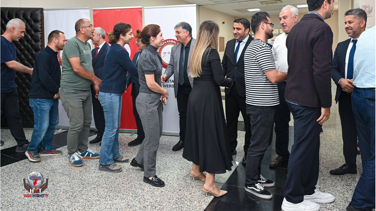 MKÜ AİLESİ BAYRAMLAŞMA PROGRAMINDA BULUŞTU