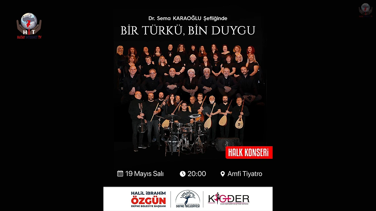 ÖZGÜN’DEN “BİR TÜRKÜ, BİN DUYGU” KONSERİNE DAVET