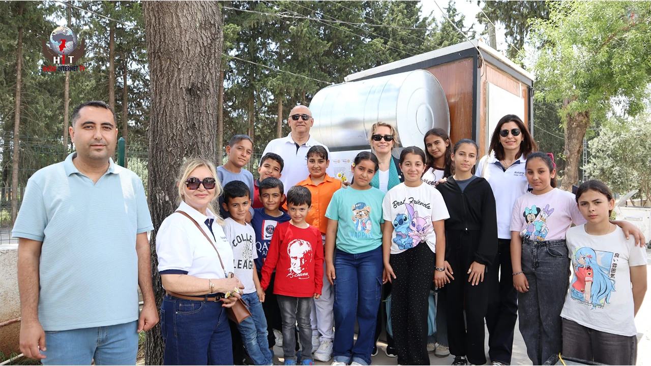 ROTARY KULÜPLERİNDEN OKULLARA TEMİZ SU DESTEĞİ