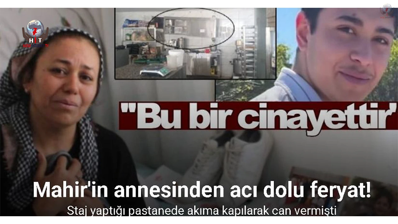 Staj yaptığı pastanede akıma kapılarak can veren 16 yaşındaki Mahirden bir gün önce de aynı noktada arkadaşını elektik çarpmış