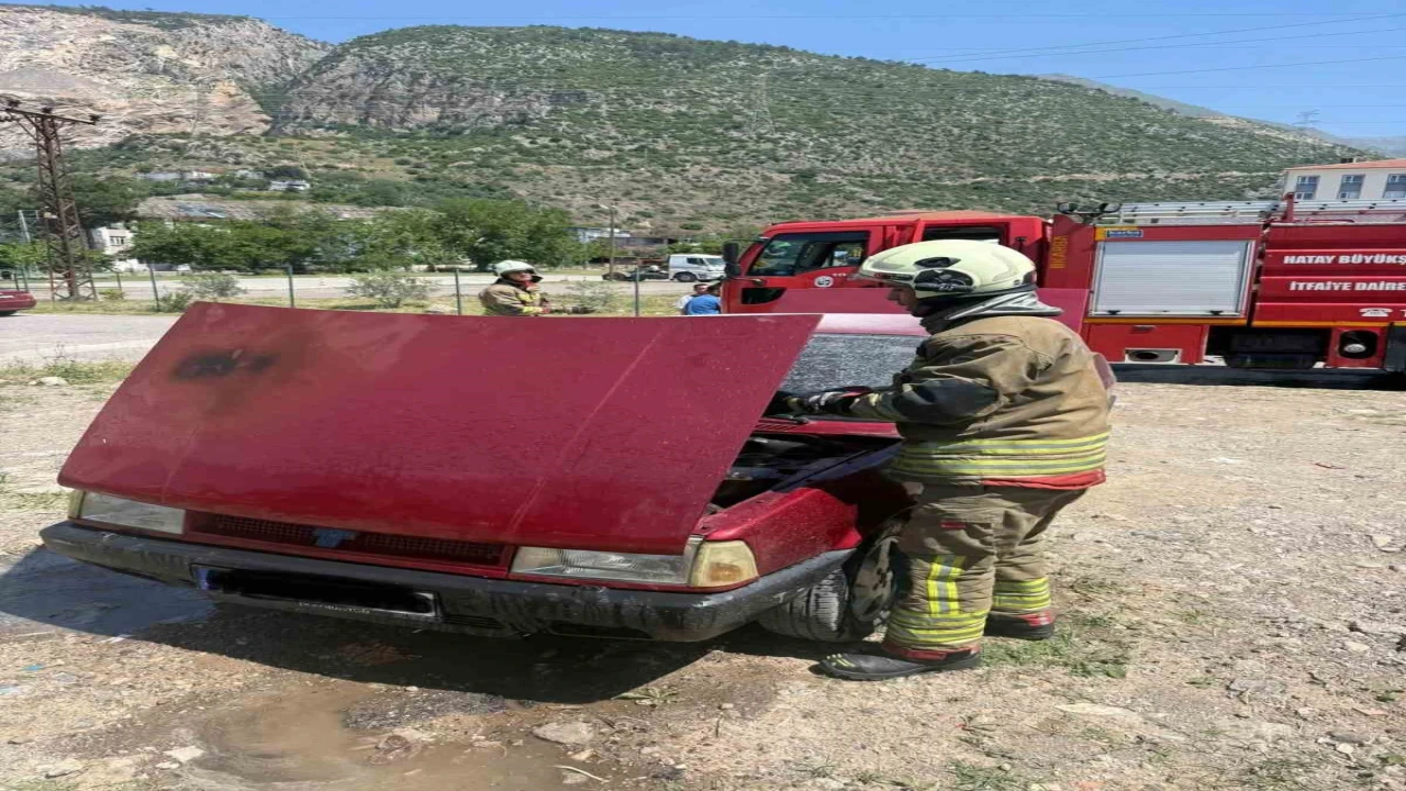 TOFAŞın motoru alevlere teslim oldu