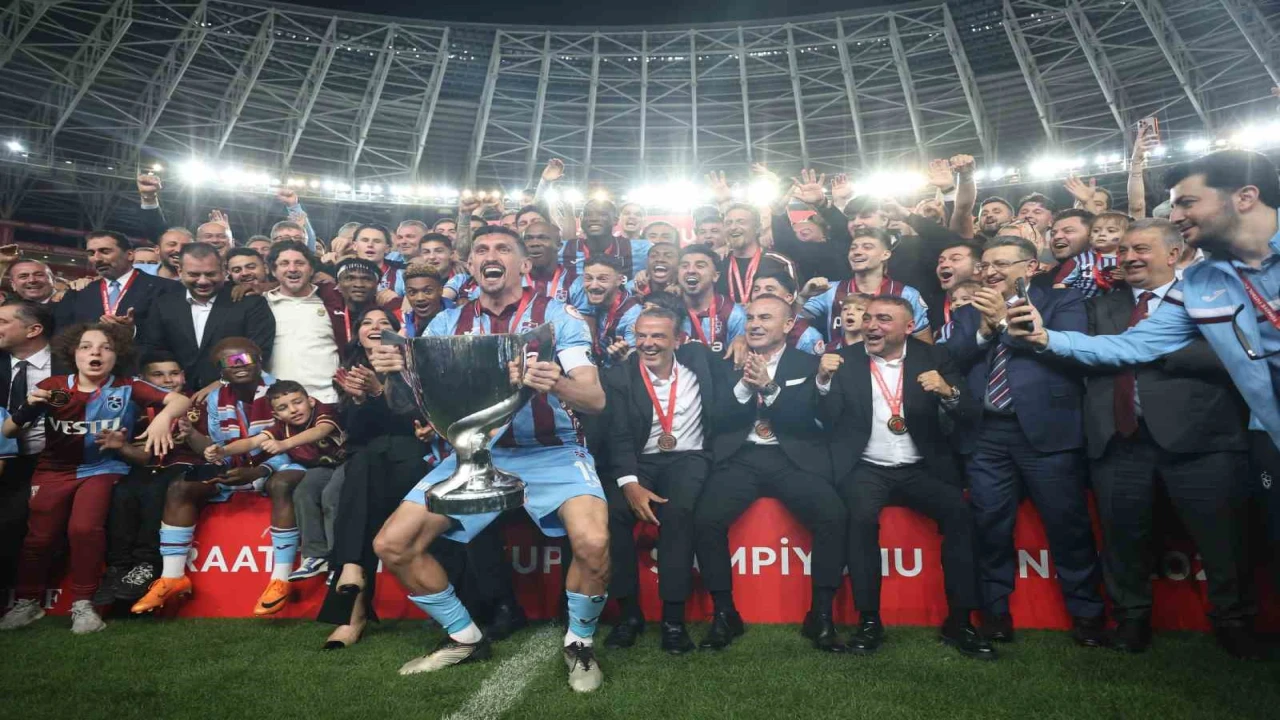 Trabzonspor, Ziraat Türkiye Kupasına kavuştu