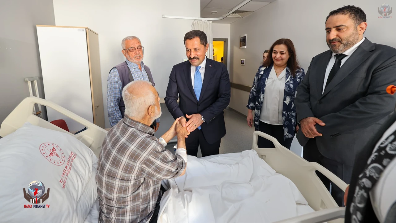 Vali Masatlı hastaların bayramını kutladı