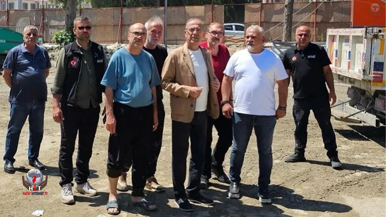 YAPAR, ATATÜRK ÇARŞISI’NDA SELDEN ETKİLENEN ESNAFLARI ZİYARET ETTİ