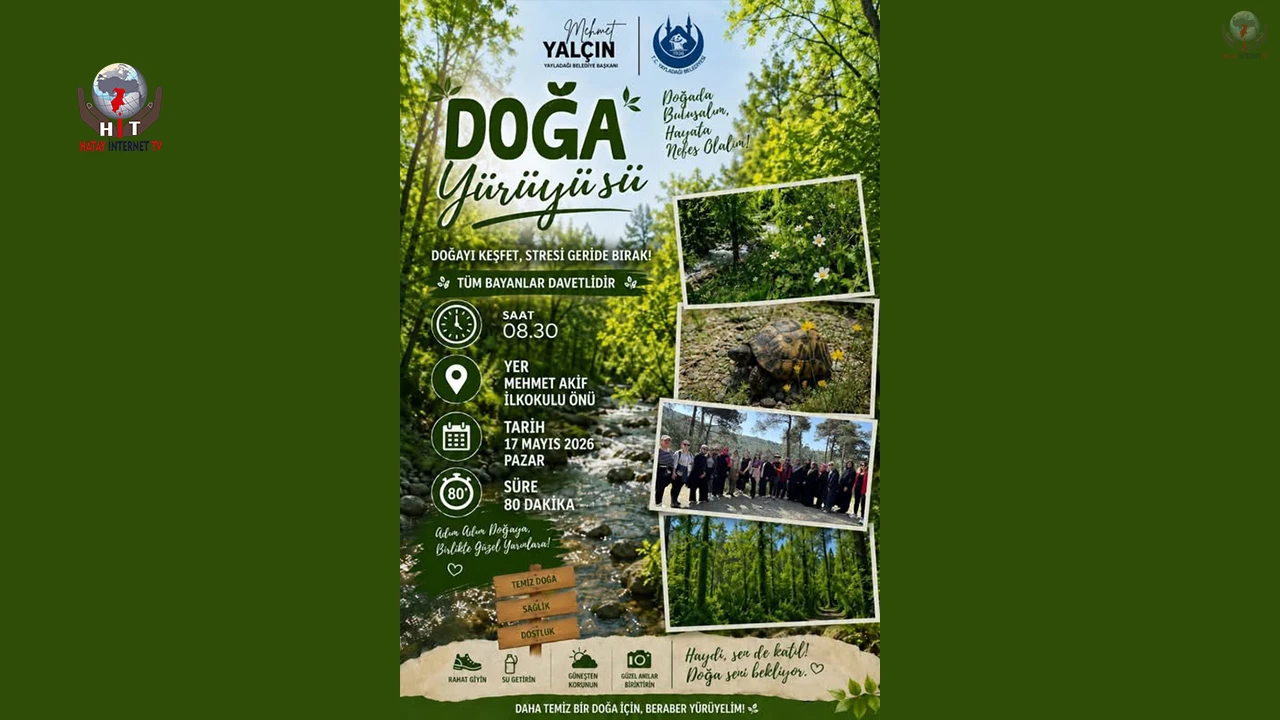 YAYLADAĞI’NDA DOĞA YÜRÜYÜŞÜ ETKİNLİĞİ DÜZENLENİYOR