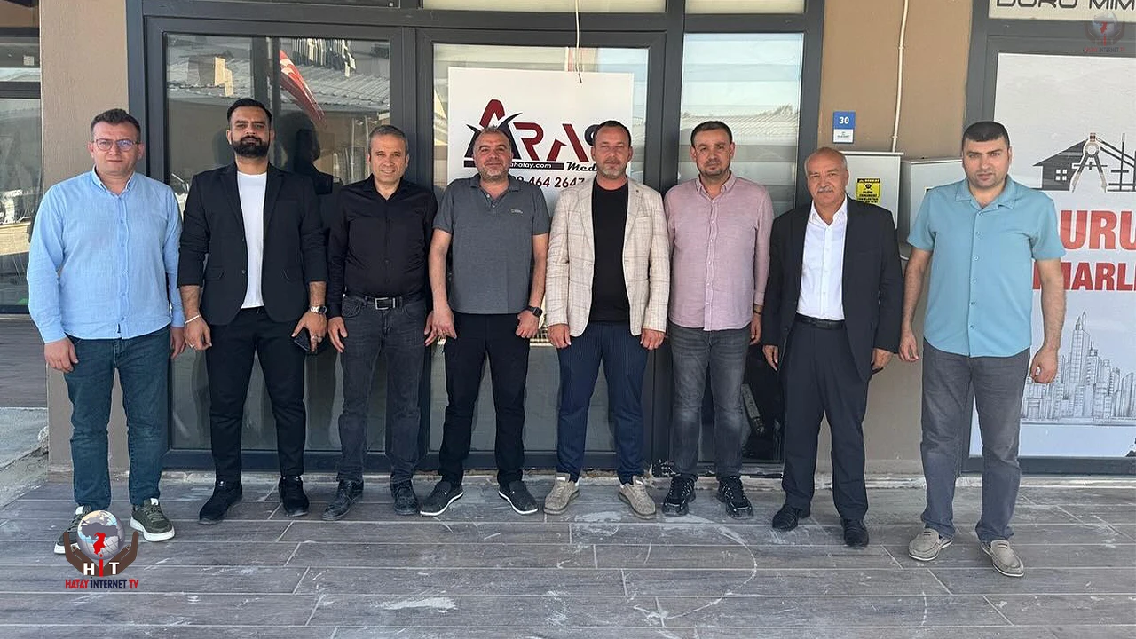 YAYLADAĞLILAR DERNEĞİ’NDEN HATAY BASIN CEMİYETİ’NE ZİYARET