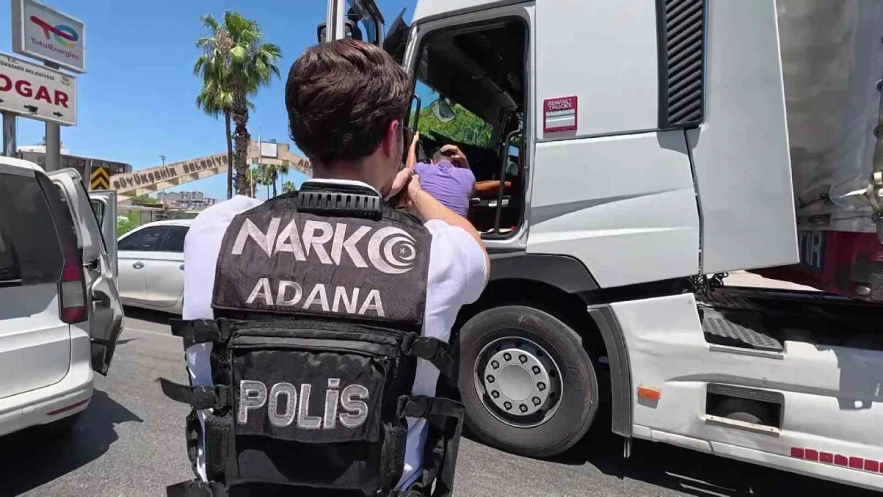 Adanada tırda 1 milyon 800 bin uyuşturucu hap ele geçirildi