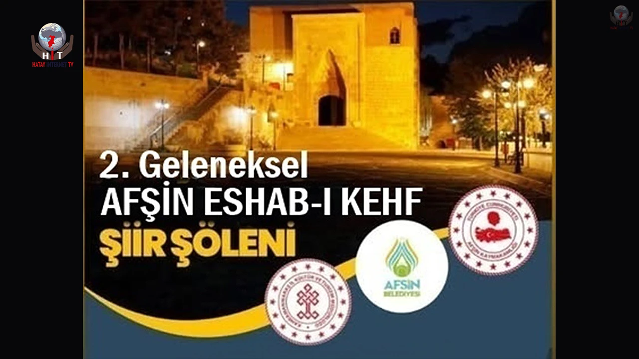 AHMET SÜREYYA DURNA’NIN SUNUMUYLA AFŞİN’DE ŞİİR ŞÖLENİ YAŞANDI