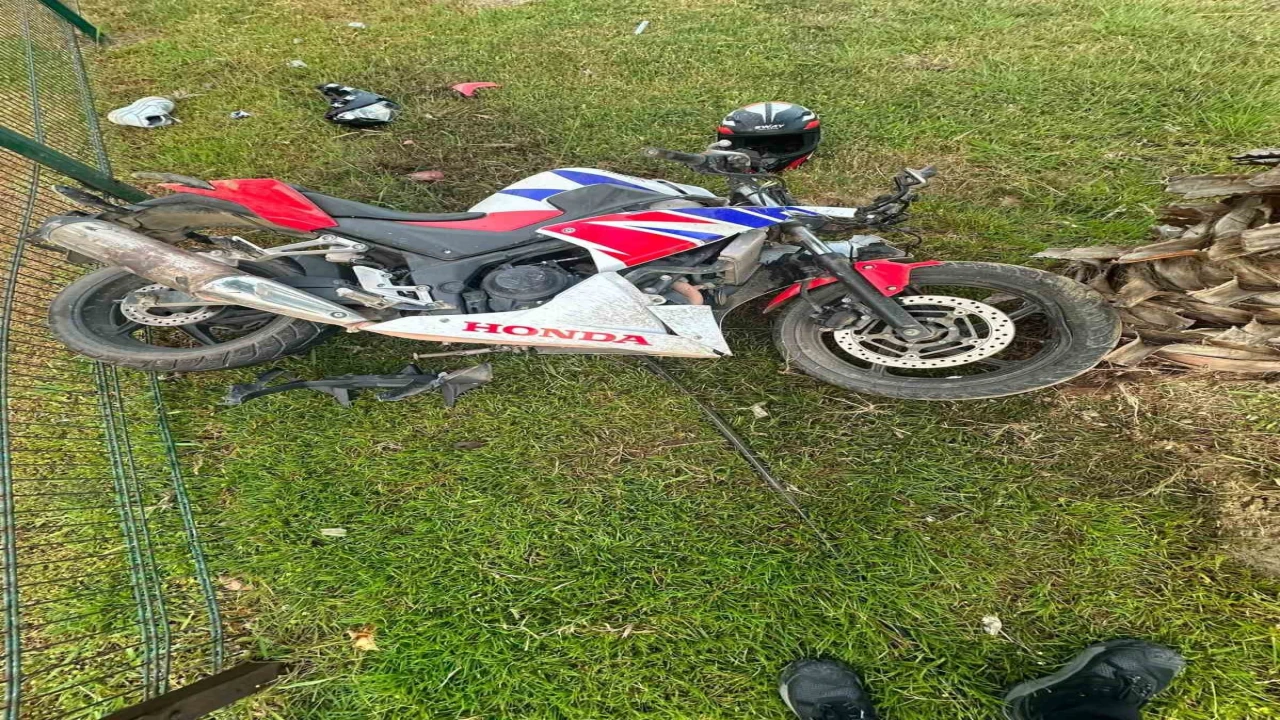 Alanyada motosiklet kazasında üniversite öğrencisi hayatını kaybetti