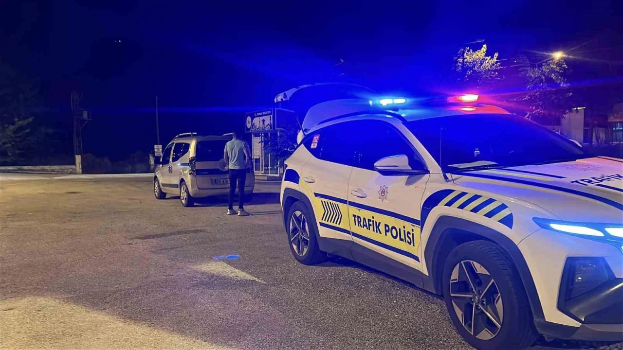 Alkollü yakalanan sürücü alkollü değilim diyerek kendini savundu