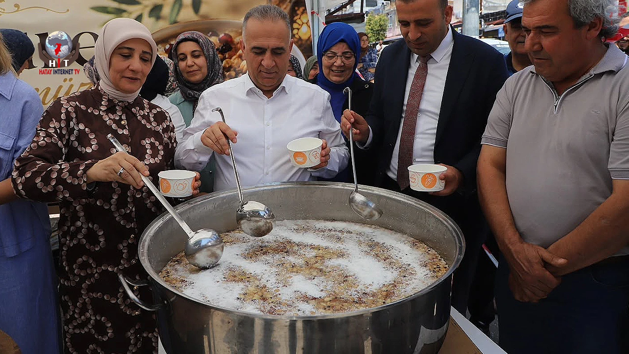 ALTINÖZÜ’NDE AŞURE İKRAMI GERÇEKLEŞTİRİLDİ