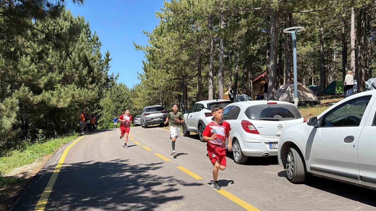 Amanos Ultra Trail çocuk koşusuyla başladı