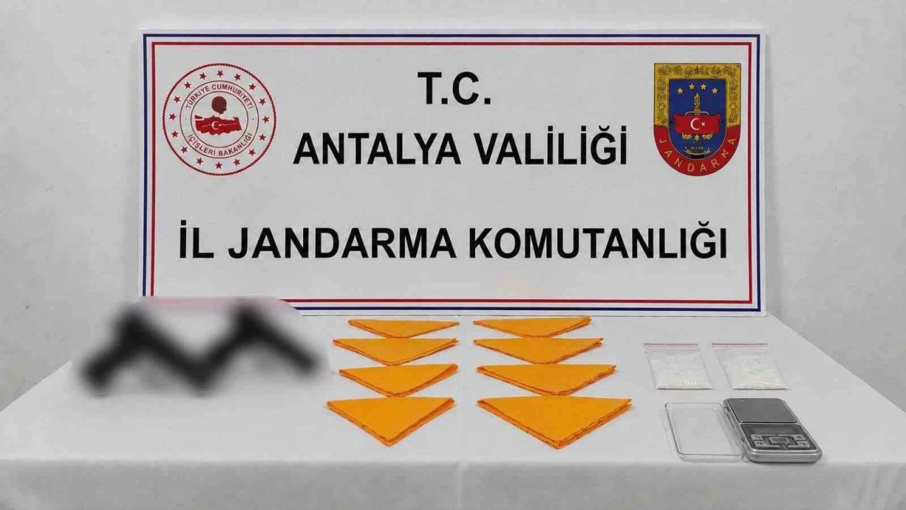 Antalyada uyuşturucu operasyonunda 1 şüpheli tutuklandı