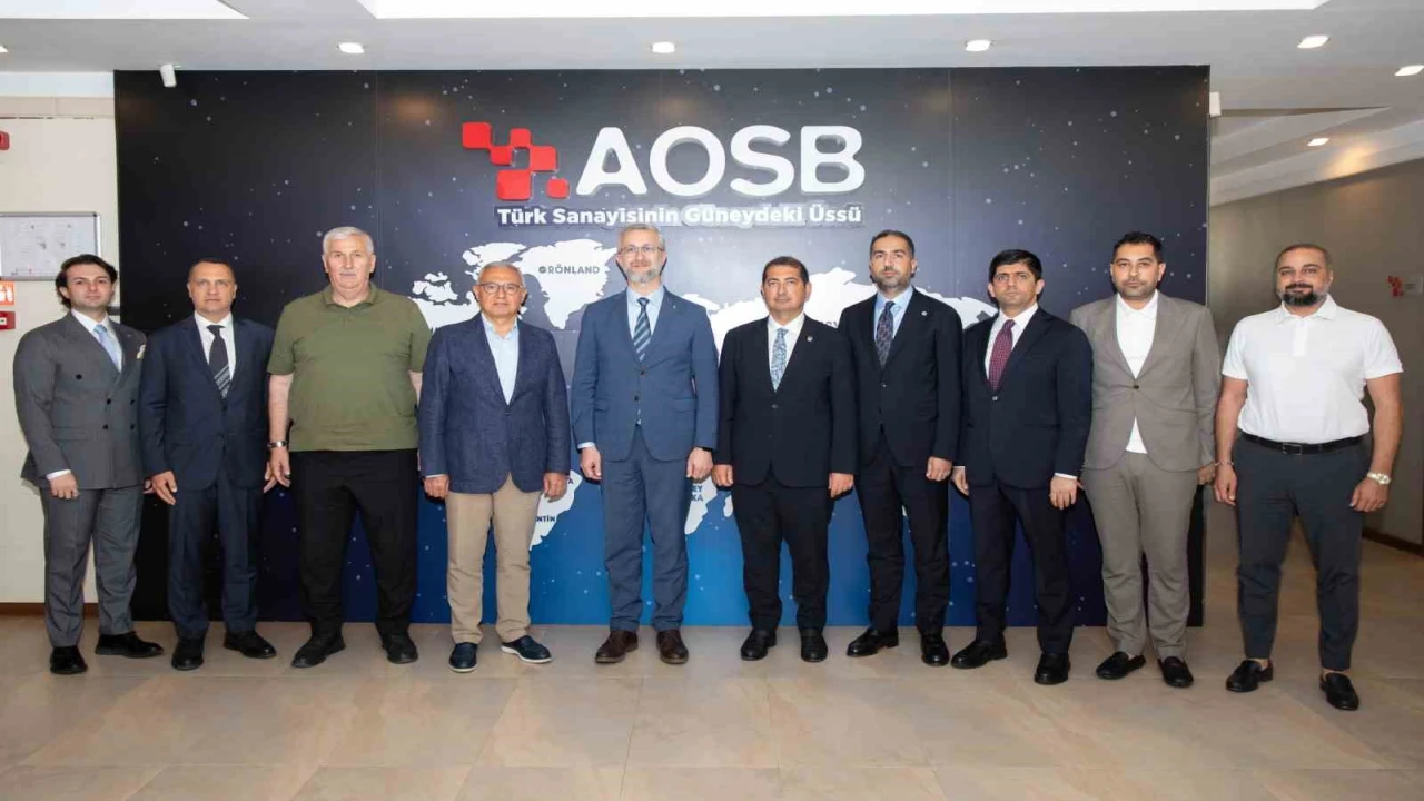AOSB Yönetimi, Ukrayna heyetiyle işbirliği ve yatırımı görüş