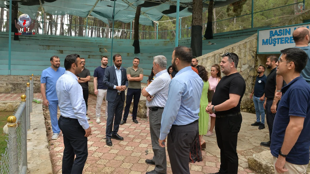 BAŞKAN YALÇIN SAĞLIK CAMİASINI AĞIRLADI