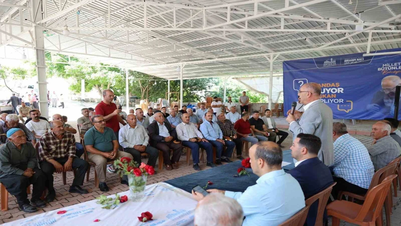 Başkan Yapar, Yaylacık Mahallesinde vatandaşlarla bir araya geldi