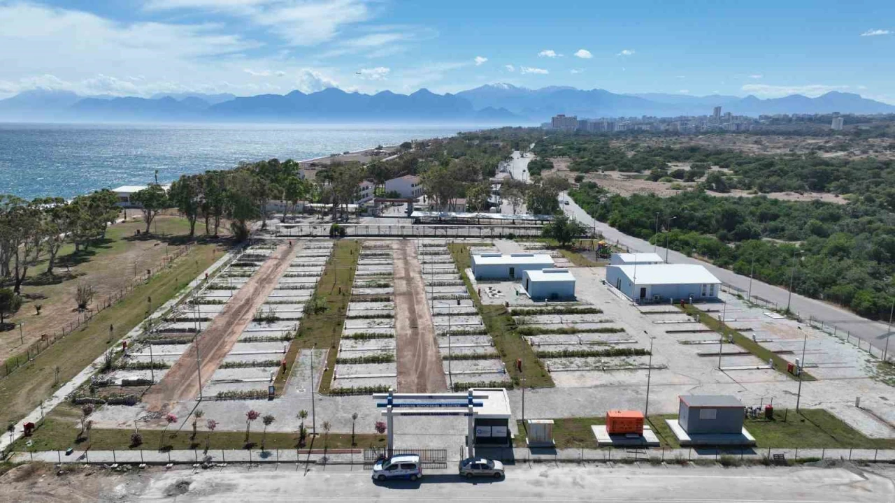 Büyükşehir Belediyesinden Laraya yeni karavan parkı
