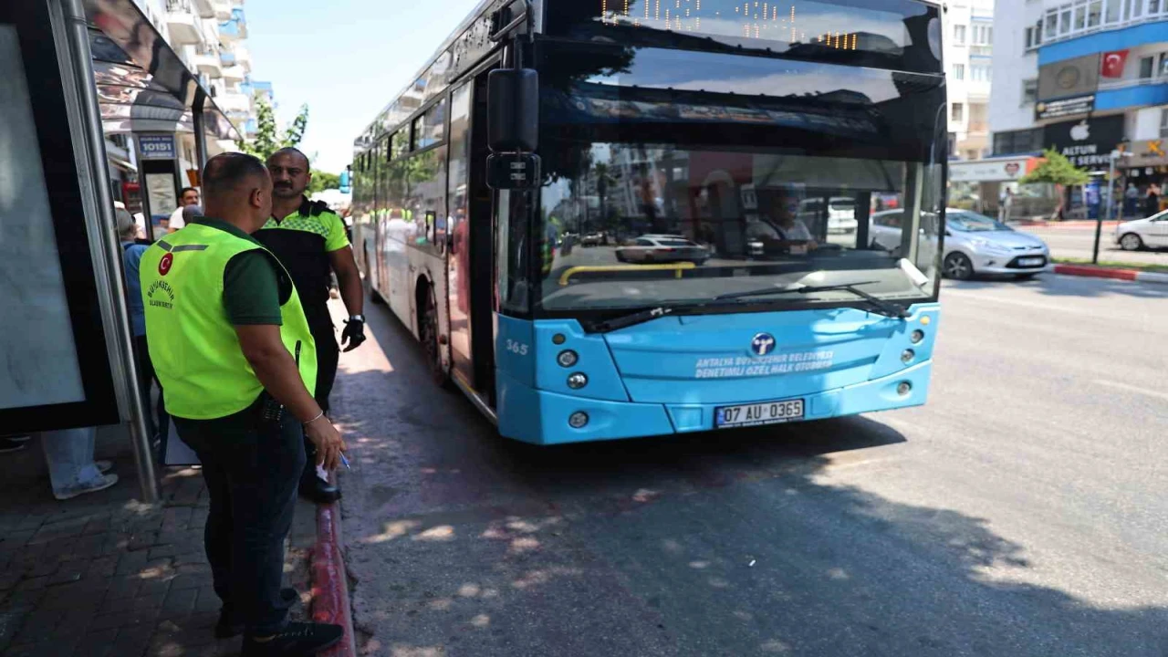 Büyükşehirden otobüslere sıkı takip