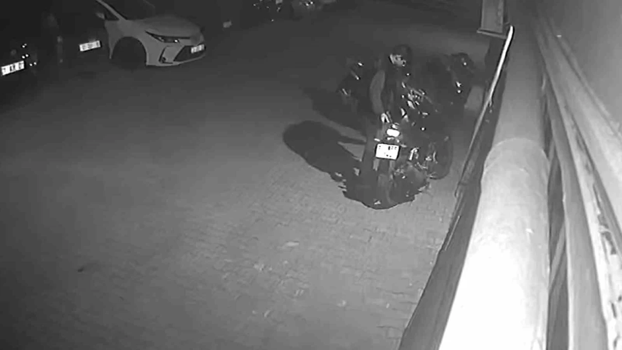 Çaldığı motosikletle dolaşırken yakalandı: Polise teslim etmeye gidiyordum dedi