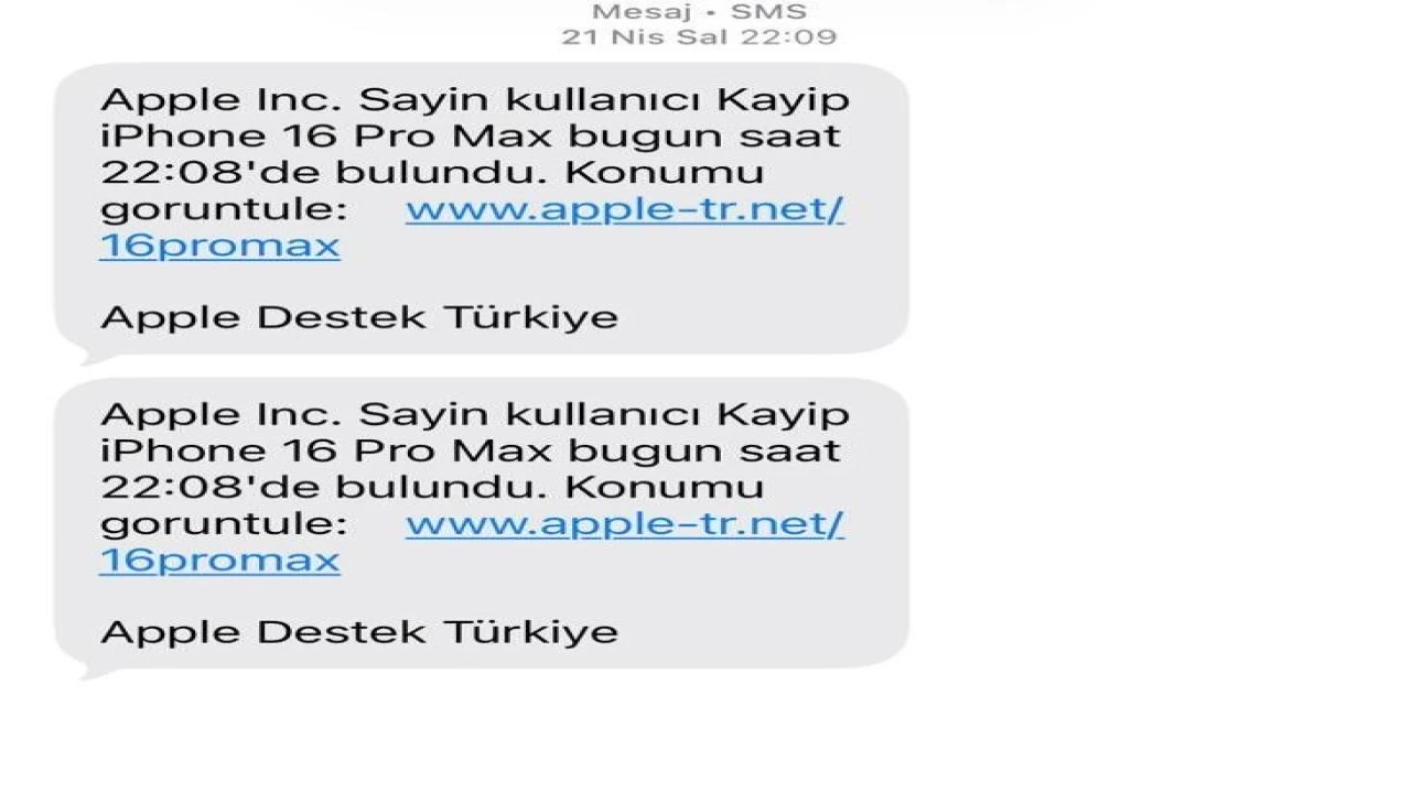 Çalınan iPhonelar için yeni dolandırıcılık yöntemi: Appledan gelmiş gibi mesaj atıp telefonu ele geçiriyorlar