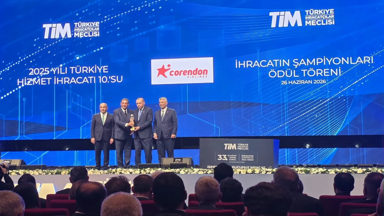 Corendon Airlines, ihracat şampiyonları arasındaki yerini güçlendirdi