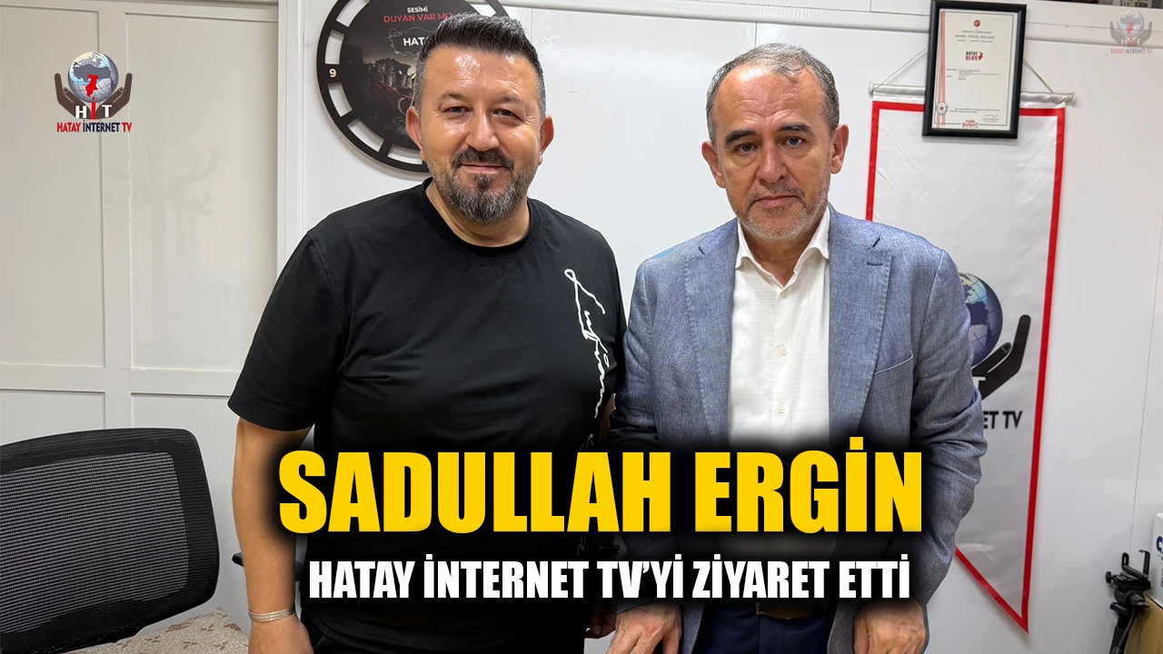 DEVA PARTİSİ HEYETİ HATAY İNTERNET TV’Yİ ZİYARET ETTİ