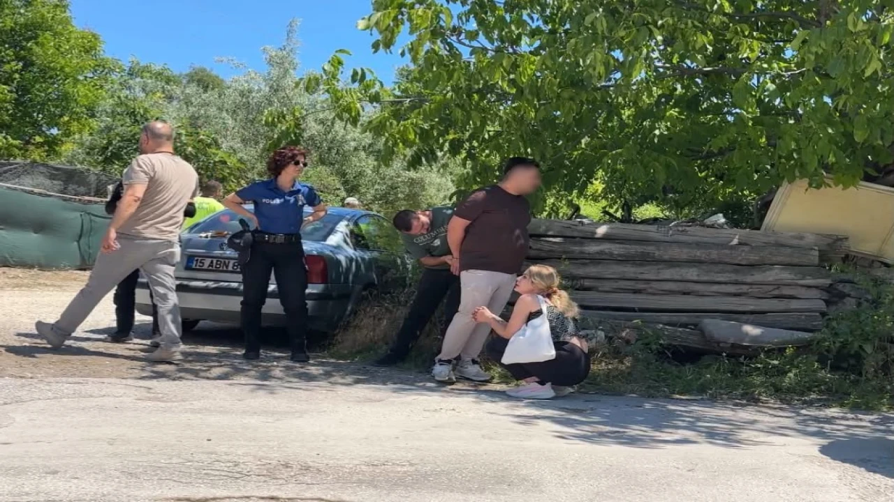 Dur ihtarına uymadı, yaşanan kovalamacının ardından yakalandı