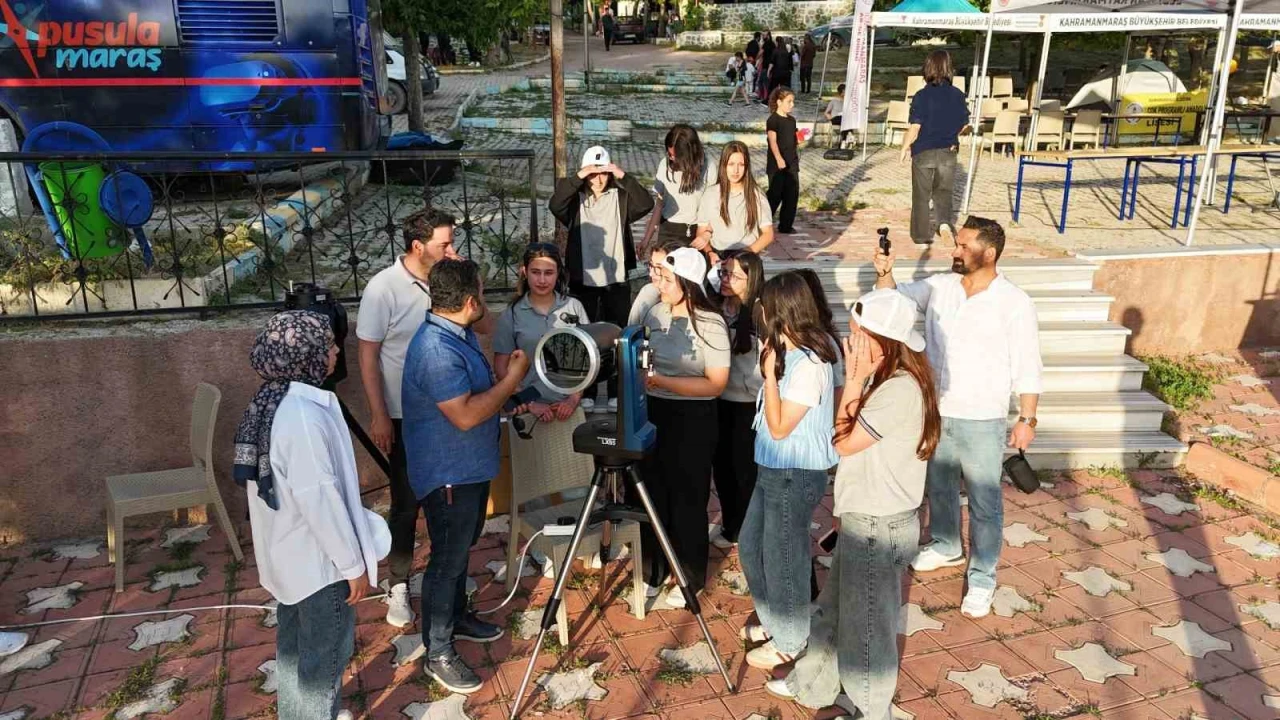Ekinözünde astronomi ve gökyüzü gözlem şenliği düzenlendi