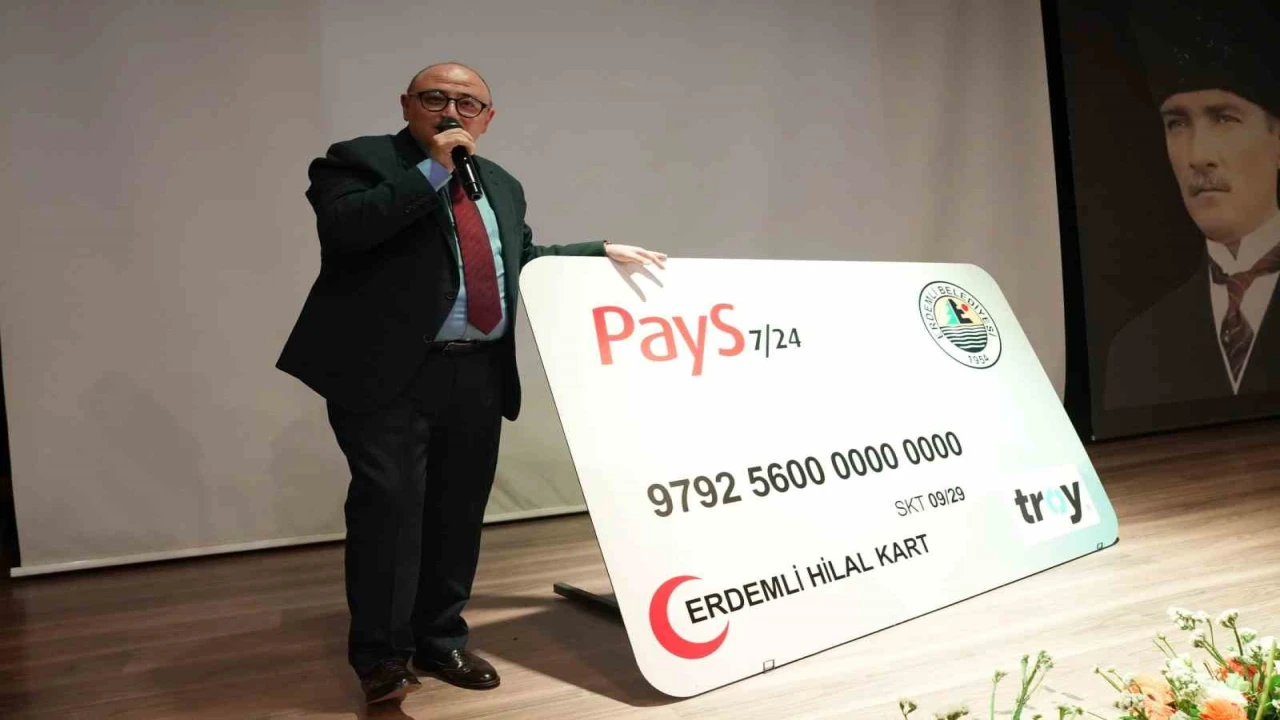 Erdemli Belediyesi Hilal Kartı hizmete sundu