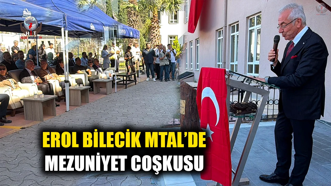 EROL BİLECİK MTAL’DE MEZUNİYET COŞKUSU YAŞANDI