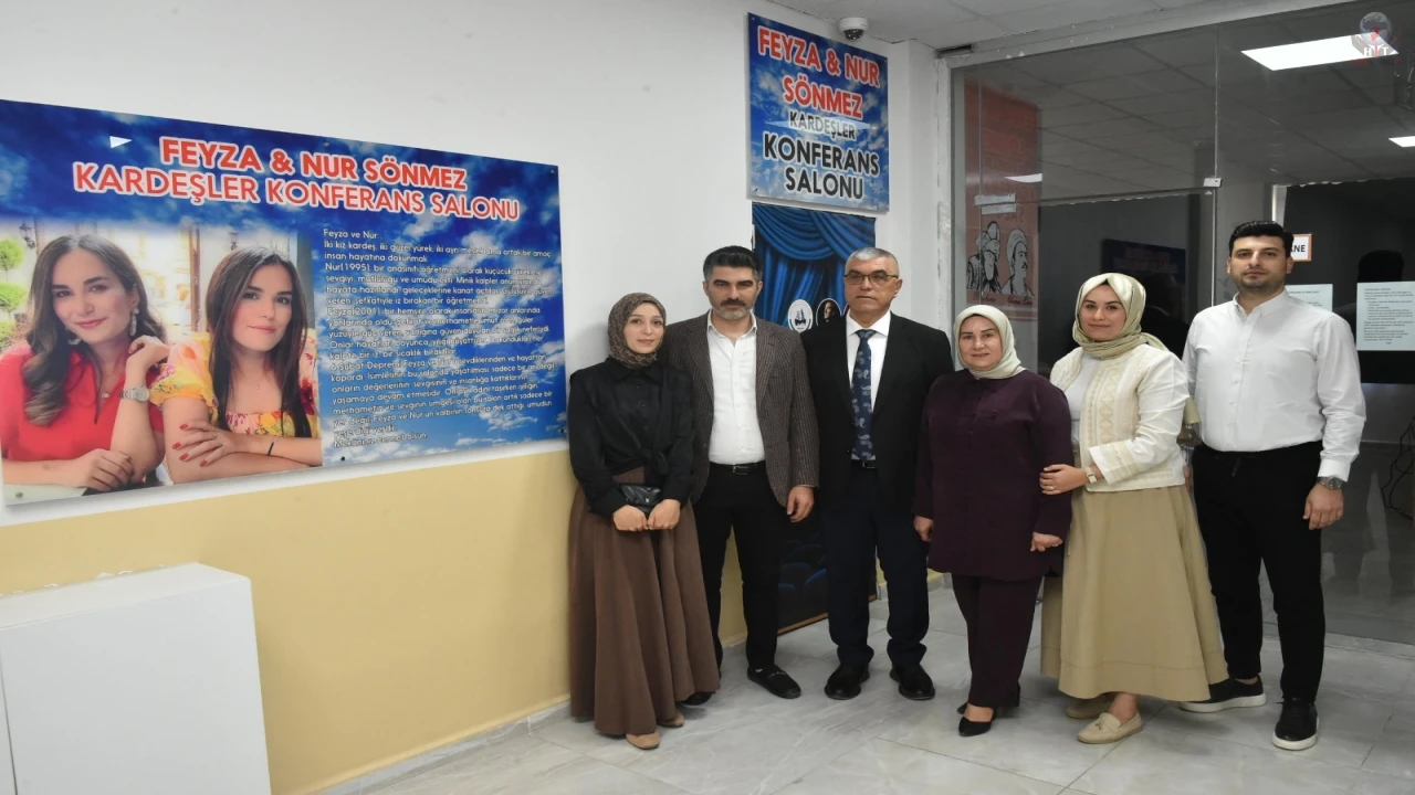 FEYZA VE NUR’UN İSİMLERİ KONFERANS SALONUNDA YAŞATILACAK