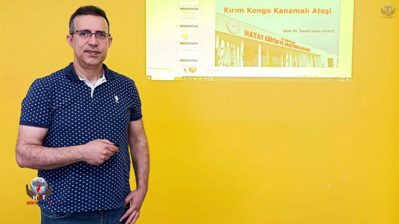 HASTANE PERSONELİNE KIRIM KONGO KANAMALI ATEŞİ EĞİTİMİ VERİLDİ