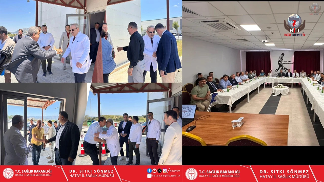 HATAY’DA SAĞLIK YÖNETİMİNİN YOL HARİTASINI ÇİZİLDİ