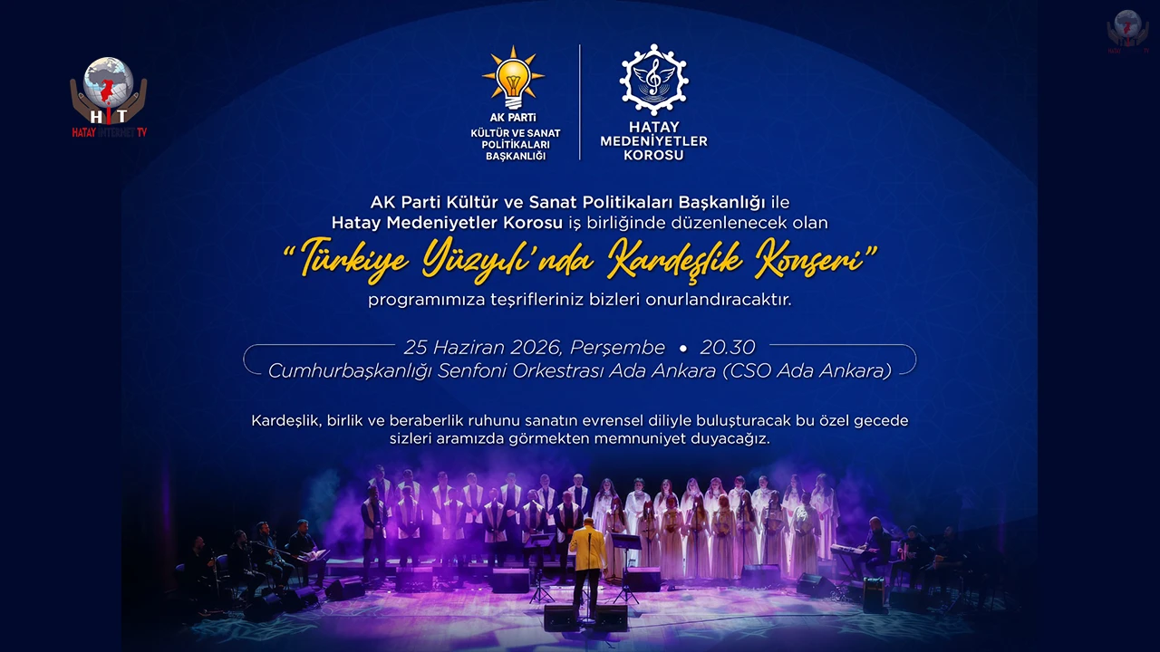 HATAY’IN KARDEŞLİK SESİ ANKARA’DA YÜKSELECEK