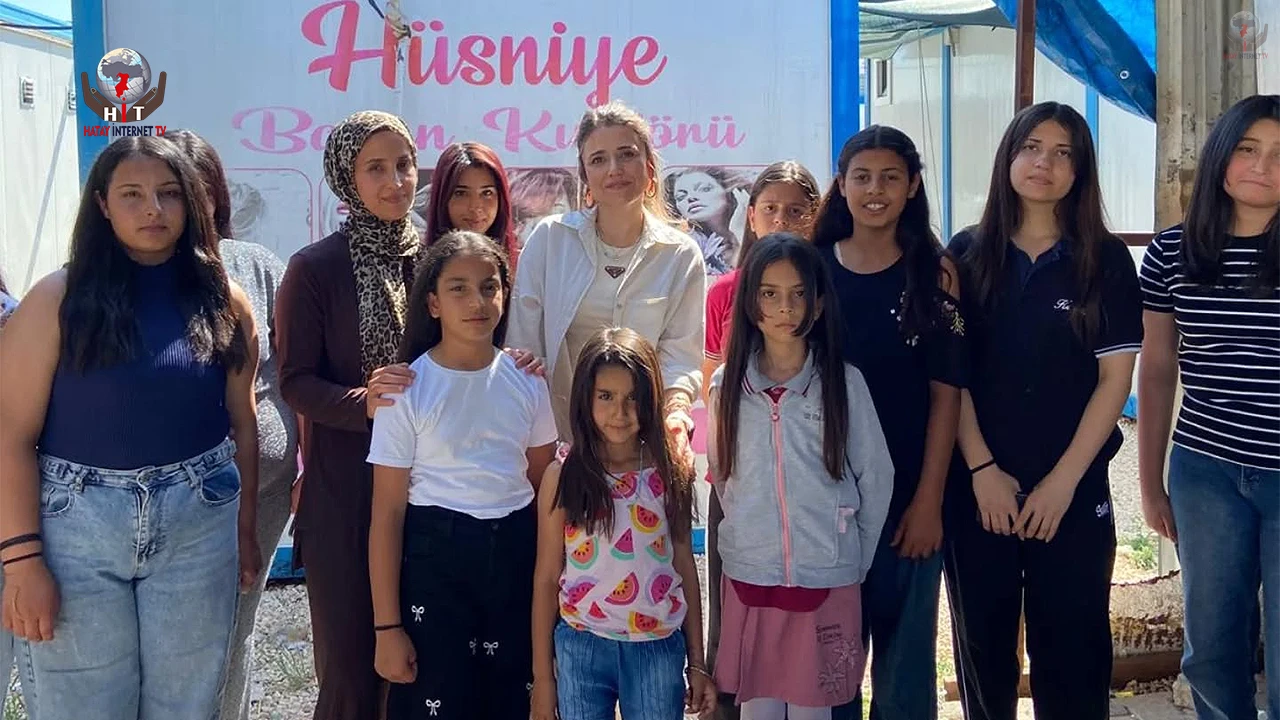HATAYLI DEPREMZEDE ÇOCUKLARA KUAFÖR ETKİNLİĞİ