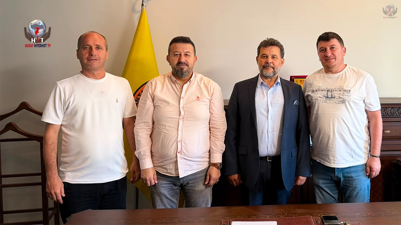 HATAYLI GAZETECİLERDEN ESKİOCAK’A ZİYARET