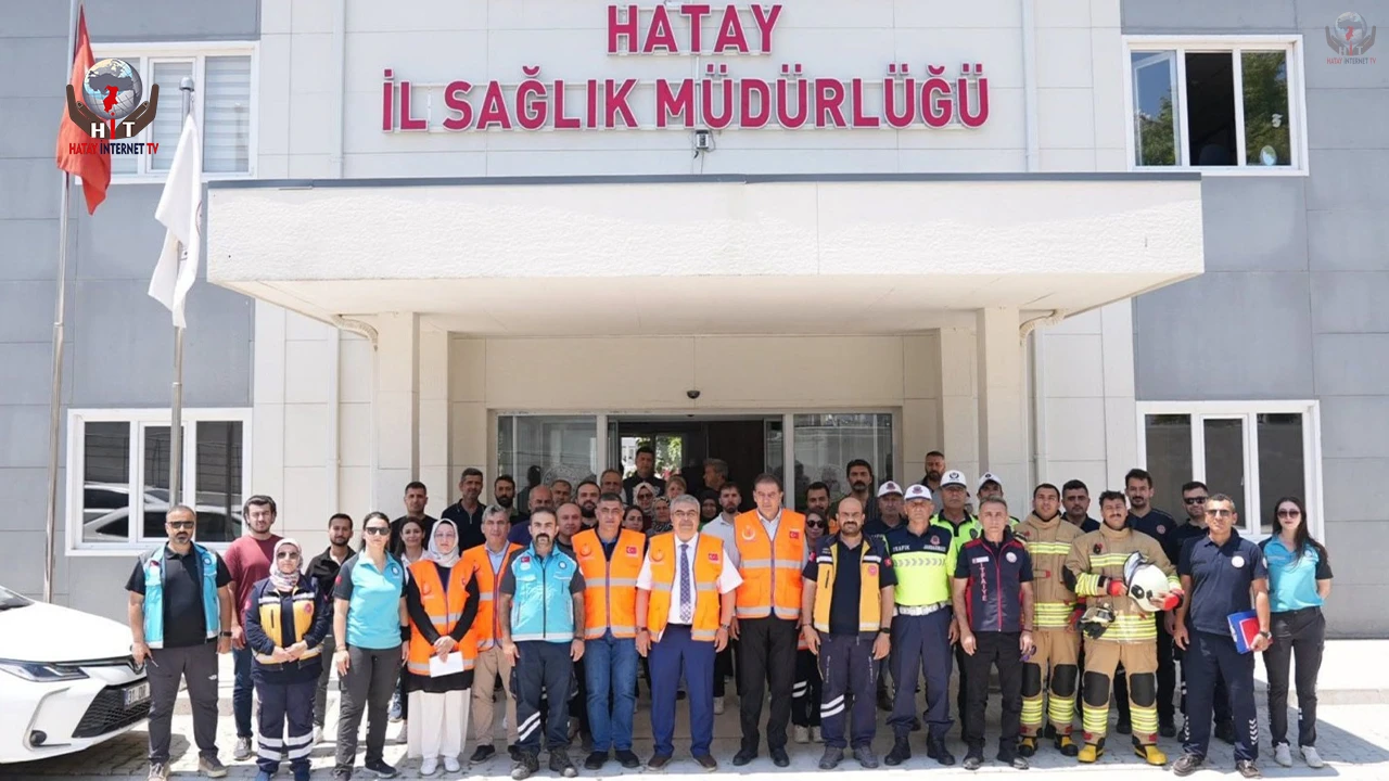 İL SAĞLIK MÜDÜRLÜĞÜ’NDE YANGIN TATBİKATI GERÇEKLEŞTİRİLDİ