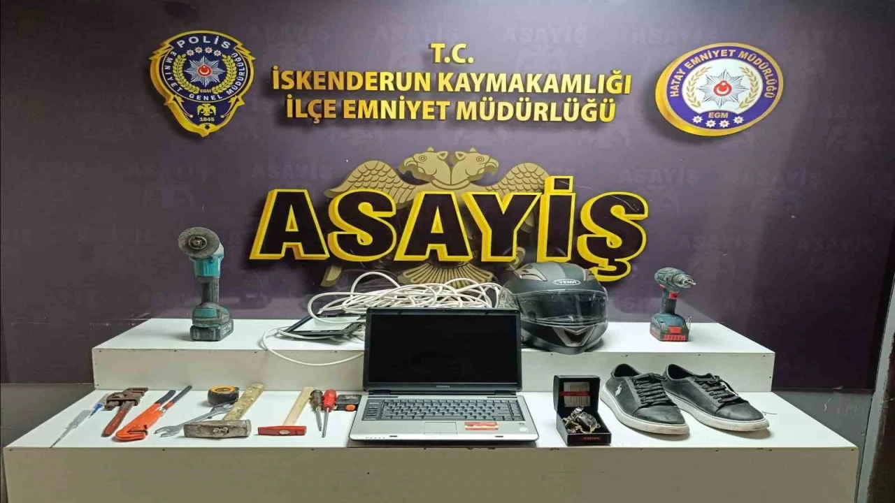 İskenderunda hırsızlık yapan 4 şahıs tutuklandı
