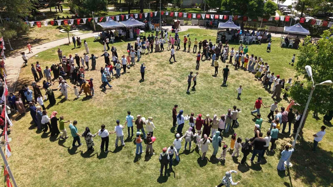 Kahramanmaraşta özel çocuklar ve ailelerine engelsiz bahar şenliği