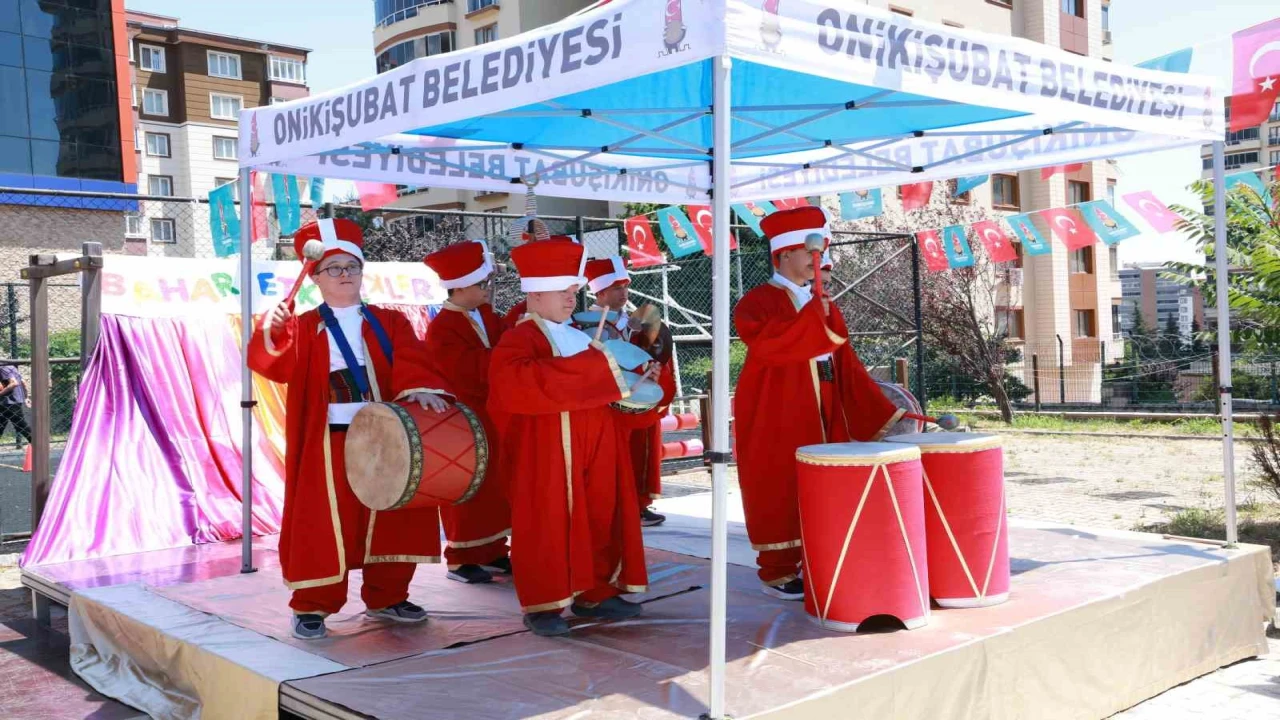 Kahramanmaraşta özel çocuklara bahar şenliği