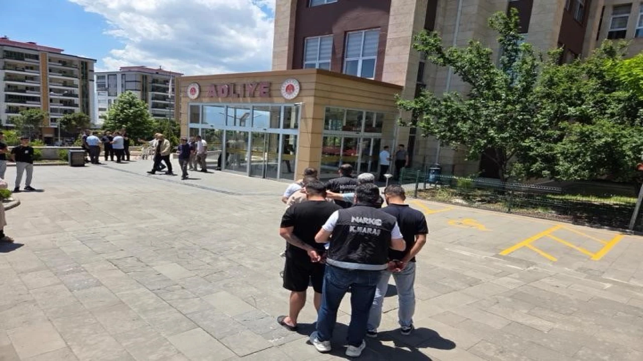 Kahramanmaraşta uyuşturucu operasyonu: 3 tutuklama