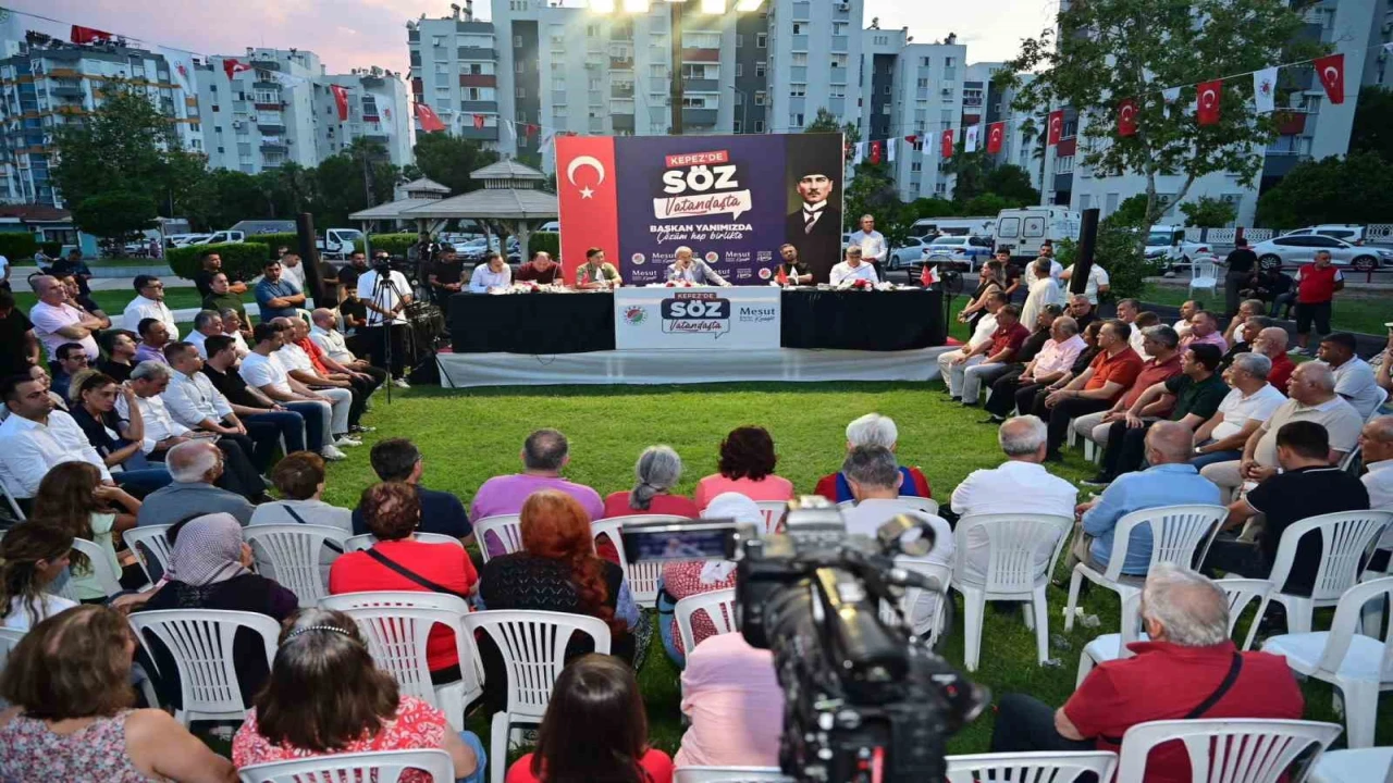 Kepezde Söz Vatandaşta buluşmasının ikincisi düzenlendi
