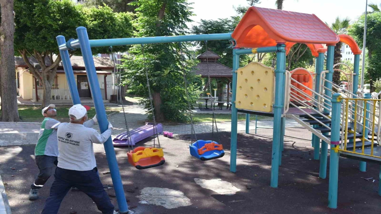 Kepezden çocuklara güvenli oyun alanları