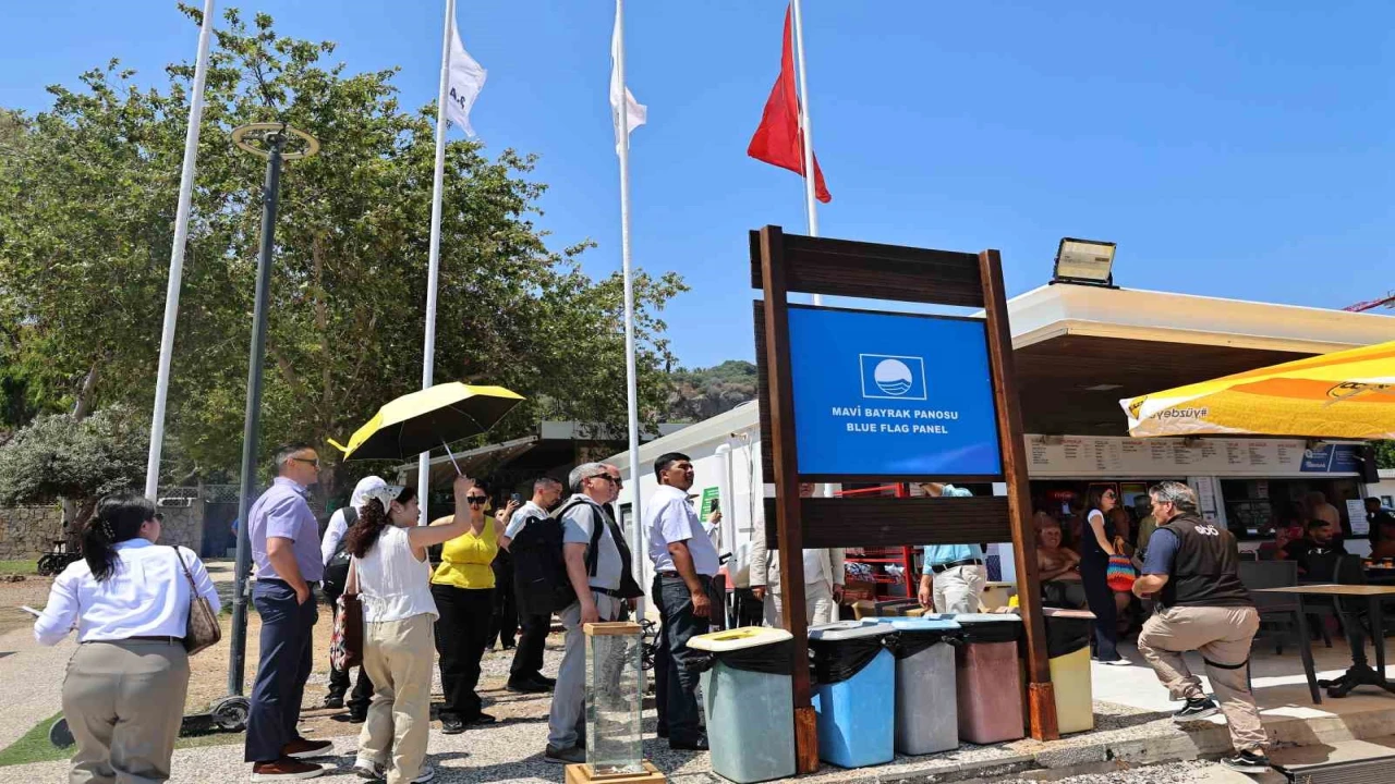 Kırgız heyet Antalya Büyükşehir Belediyesinin Mavi Bayrak deneyimini inceledi