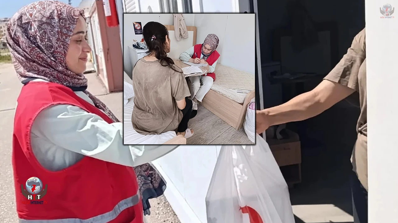 KIZILAY EKİPLERİ İHTİYAÇLARI YERİNDE TESPİT EDİYOR