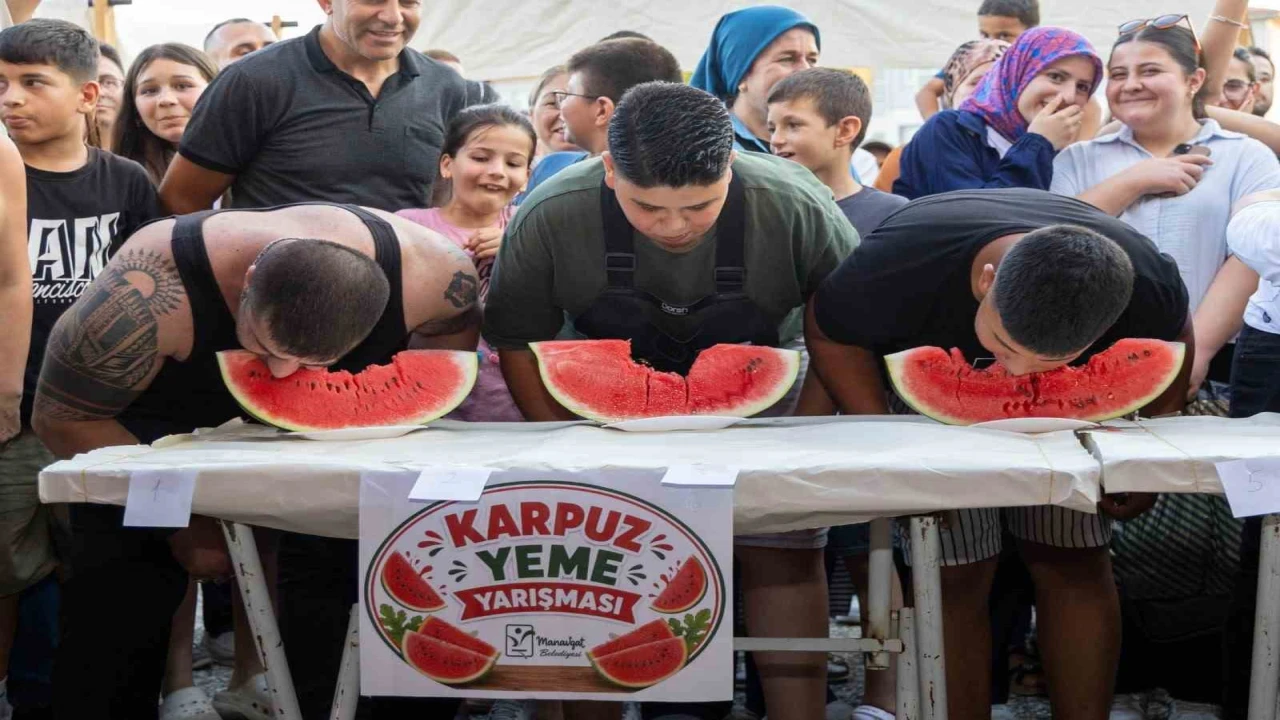Manavgat Belenobası Karpuz Şenliğinde bereket ve coşku bir araya geldi