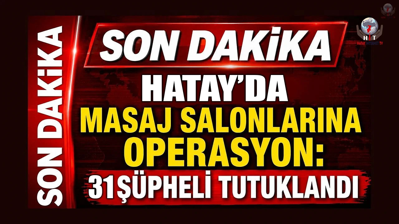 Masaj ve SPA salonlarında kaçak çalıştırılan 31 Taylandlı kadın yakalandı
